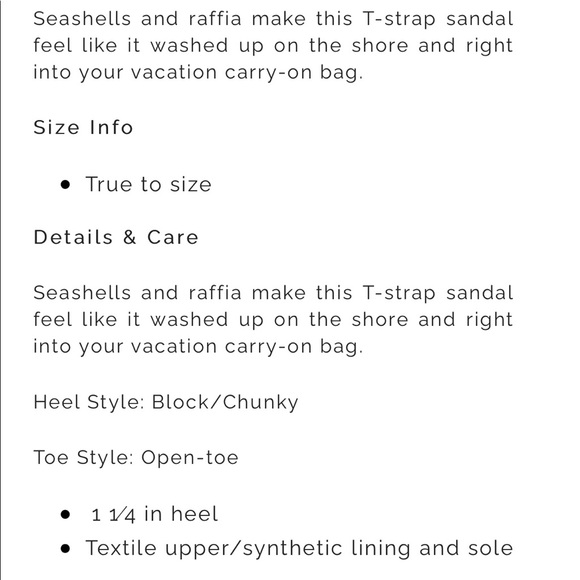 🐚New Charles David Seashell Sandals🐚 - Picture 4 of 4